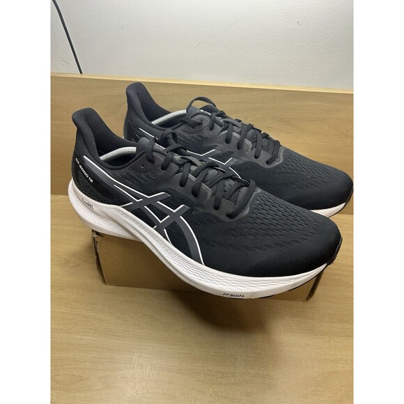 Asics GT 2000 12 Black Running Men\'s Size 12.5 Wide Athletic Sneakers 1011B689